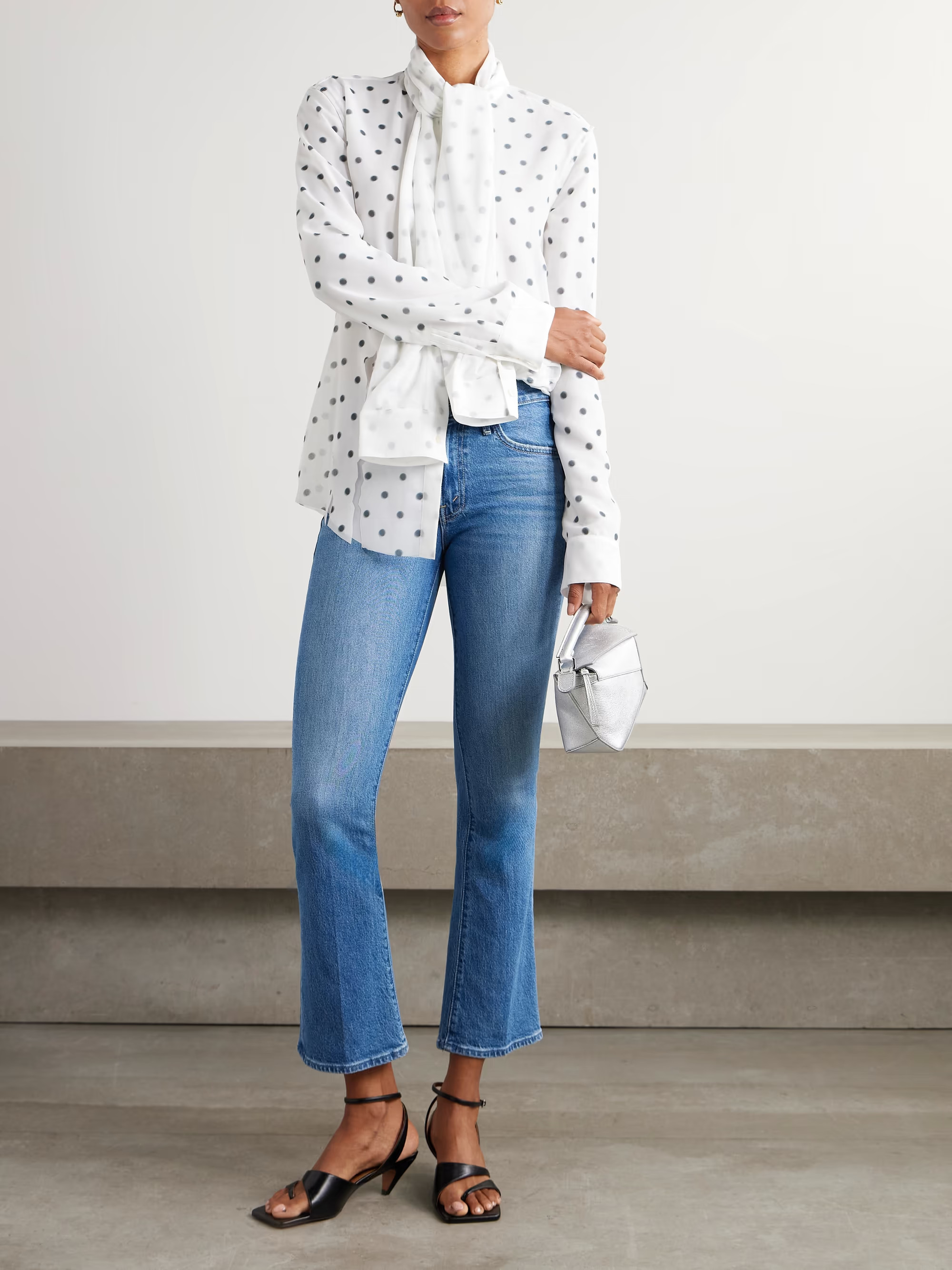 The Outsider Flood cropped flared jeans | NET-A-PORTER (US)