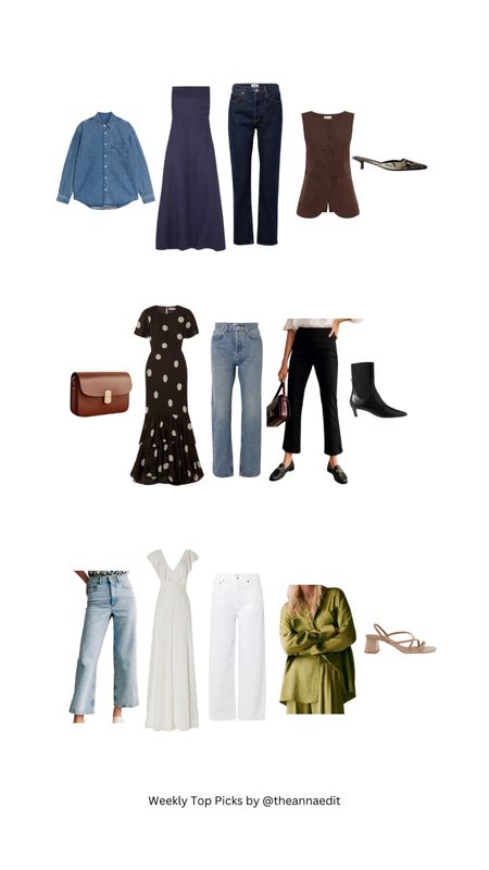 Spring Summer Style, Spring Summer Fashion, Wardrobe Staple, Capsule Wardrobe, Summer Dress, Jeans, Sandals, Waistcoat, Denim Shirt 

#LTKstyletip #LTKSeasonal #LTKeurope