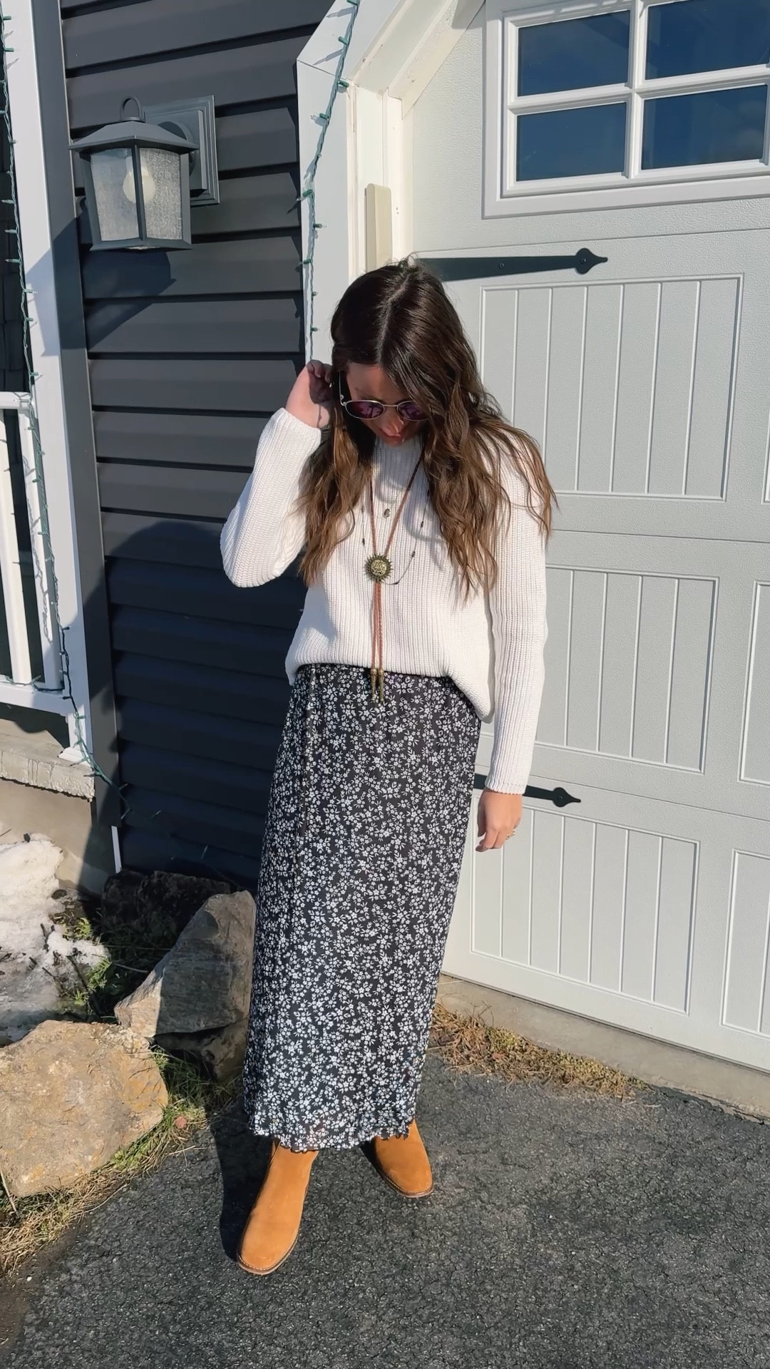 Wearing small in my sweater (also own it in tan and black), small in my skirt (also linked the slit version). My boots and bag are older so I linked similar. I linked my bolo tie and gold necklace. My other layering necklace is older so I found some similar ones. 



#LTKSeasonal #LTKBeauty #LTKPetite