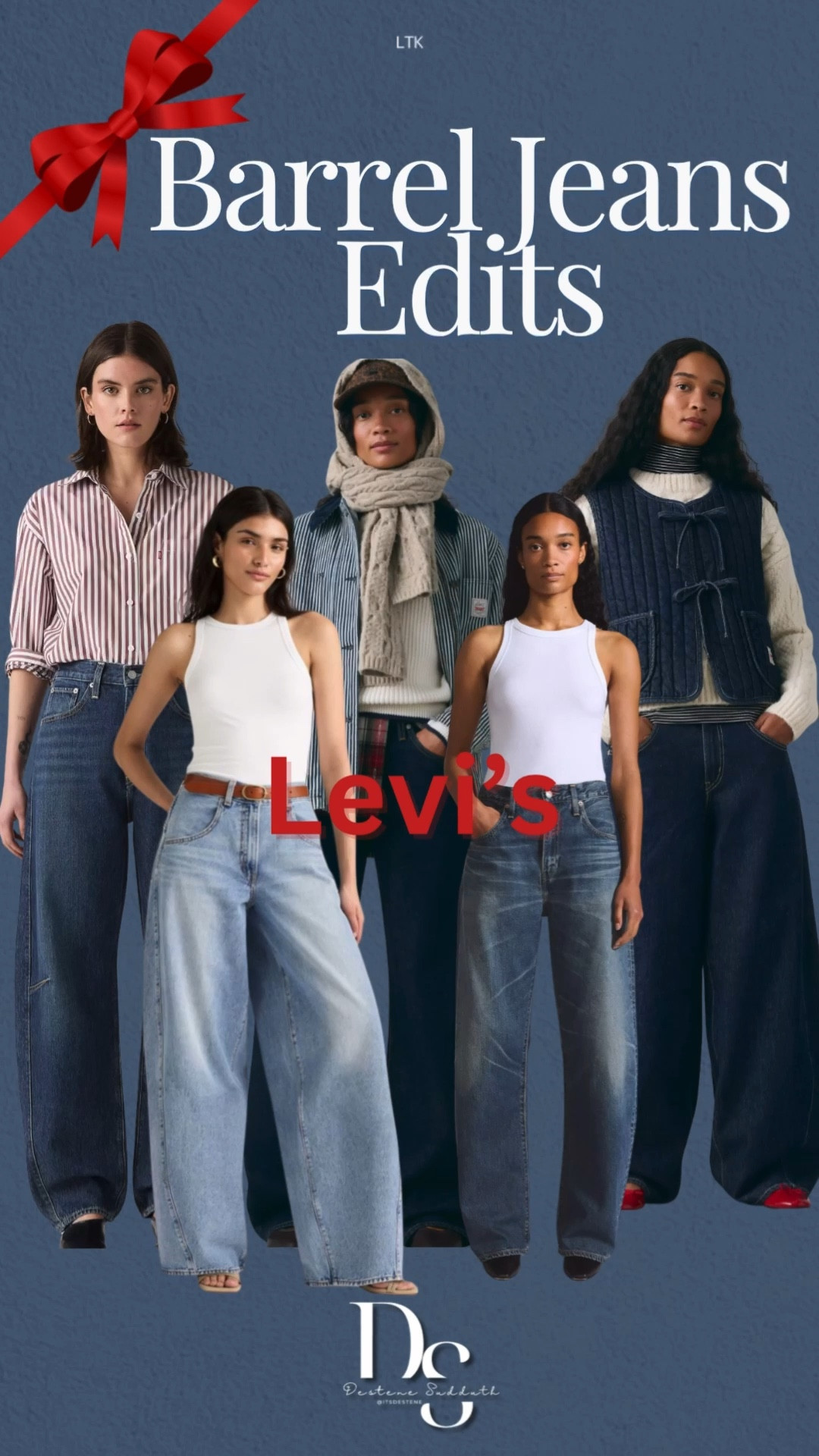 Levi’s  said 30% off—so yes, we’re grabbing gifts for everyone.

#LTKGiftGuide #LTKHoliday #LTKSaleAlert