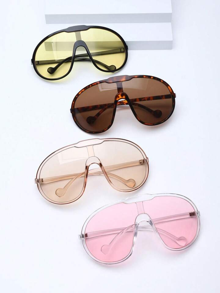 1pc Fashionable European And American Style Decorative Fashion Glasses For Women Boho Beach Acces... | SHEIN