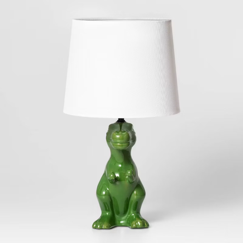 Dinosaur Table Lamp Green - Pillowfort™ | Target
