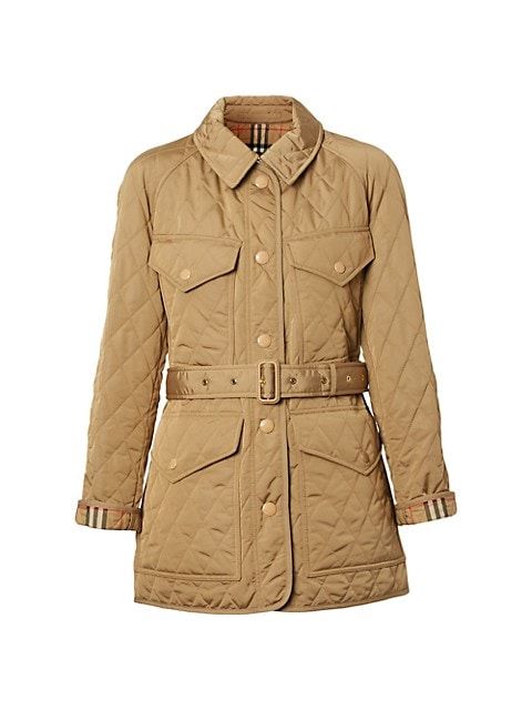 Kemble Quilted Belted Field Jacket | Saks Fifth Avenue