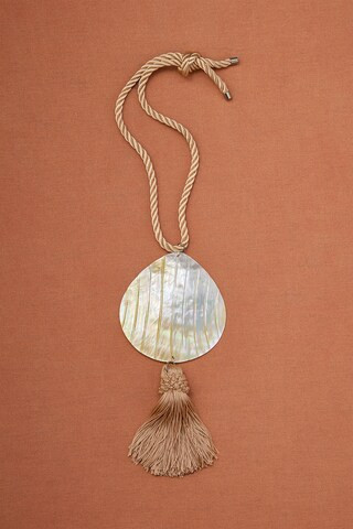 Julietta for FWRD Deco Necklace in Brown | FWRD 