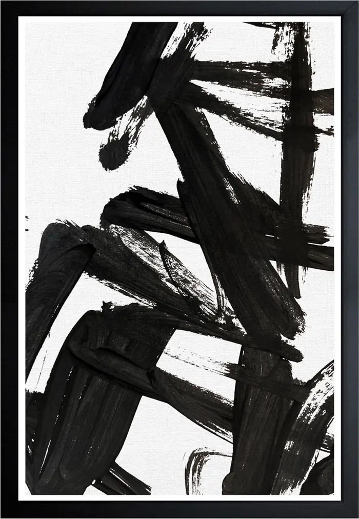 Mindful Always Abstract Framed Wall Art | Nordstrom Rack