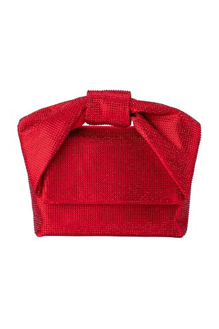 olga berg Alinta Hotfix Top Handle Bag in Red from Revolve.com | Revolve Clothing (Global)