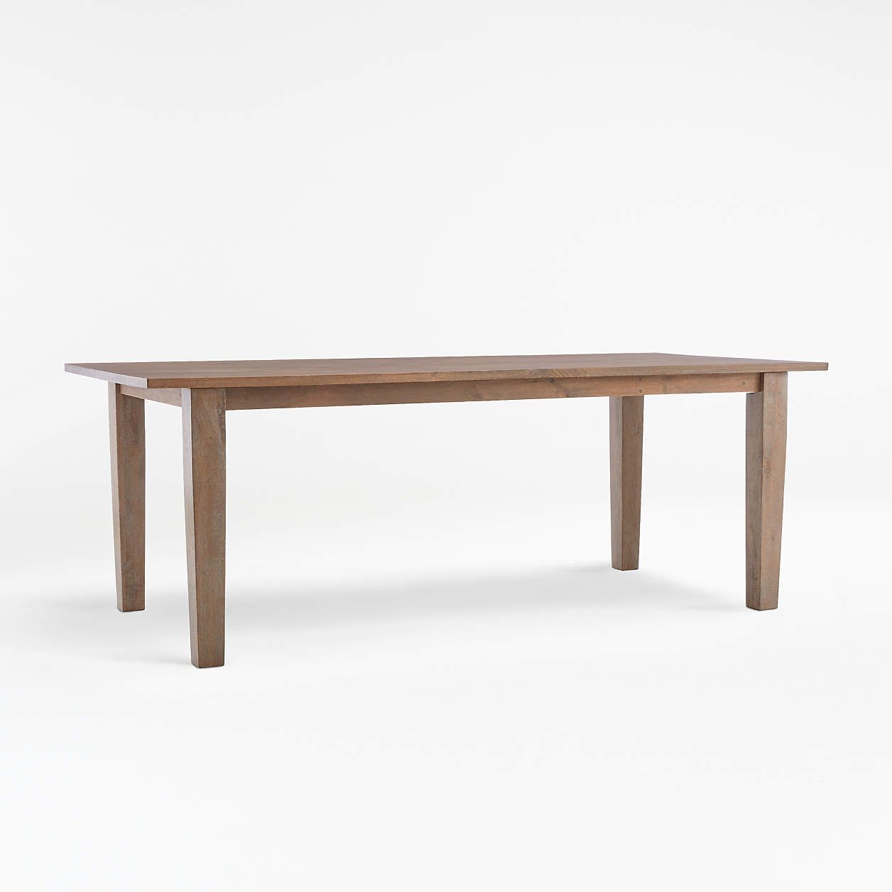 Basque Honey Dining Tables | Crate and Barrel | Crate & Barrel