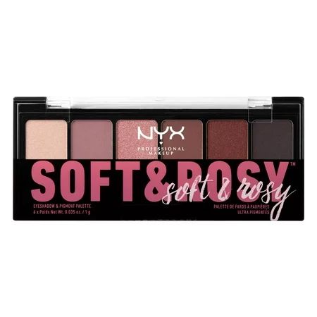 NYX Professional Makeup Soft & Rosy Eyeshadow Palette | Walmart (US)