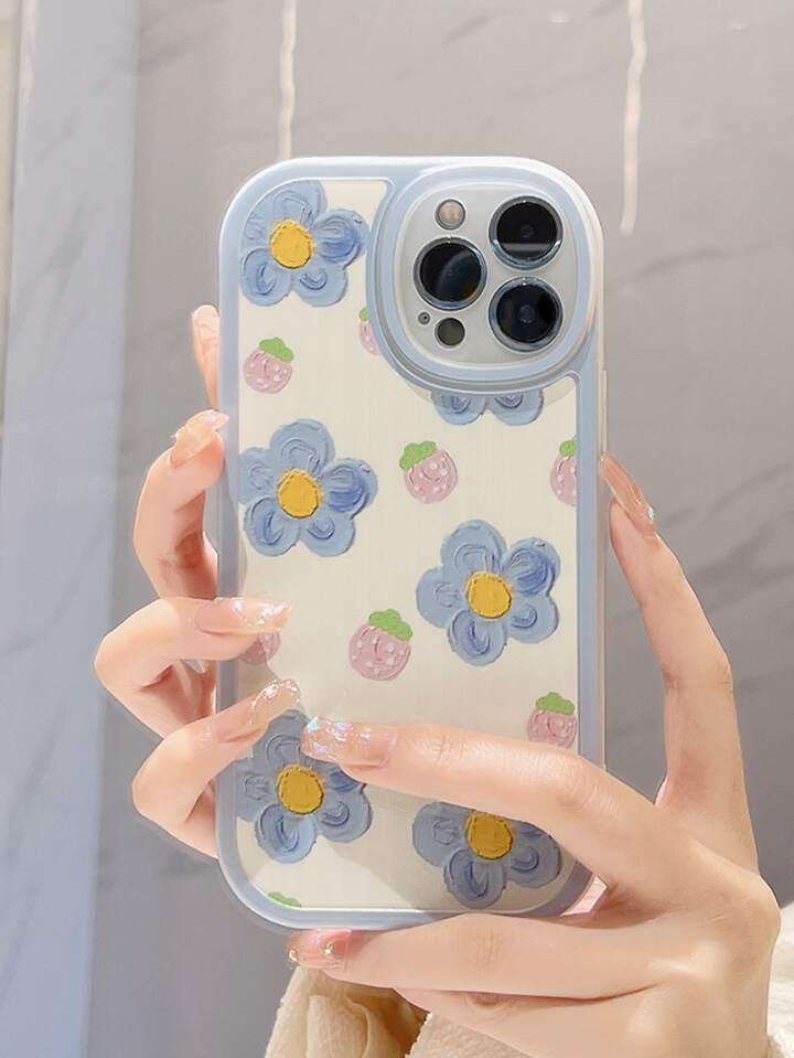 Zomer Bloemenpatroon Telefoon Hoesjes Geschikt voor | SHEIN