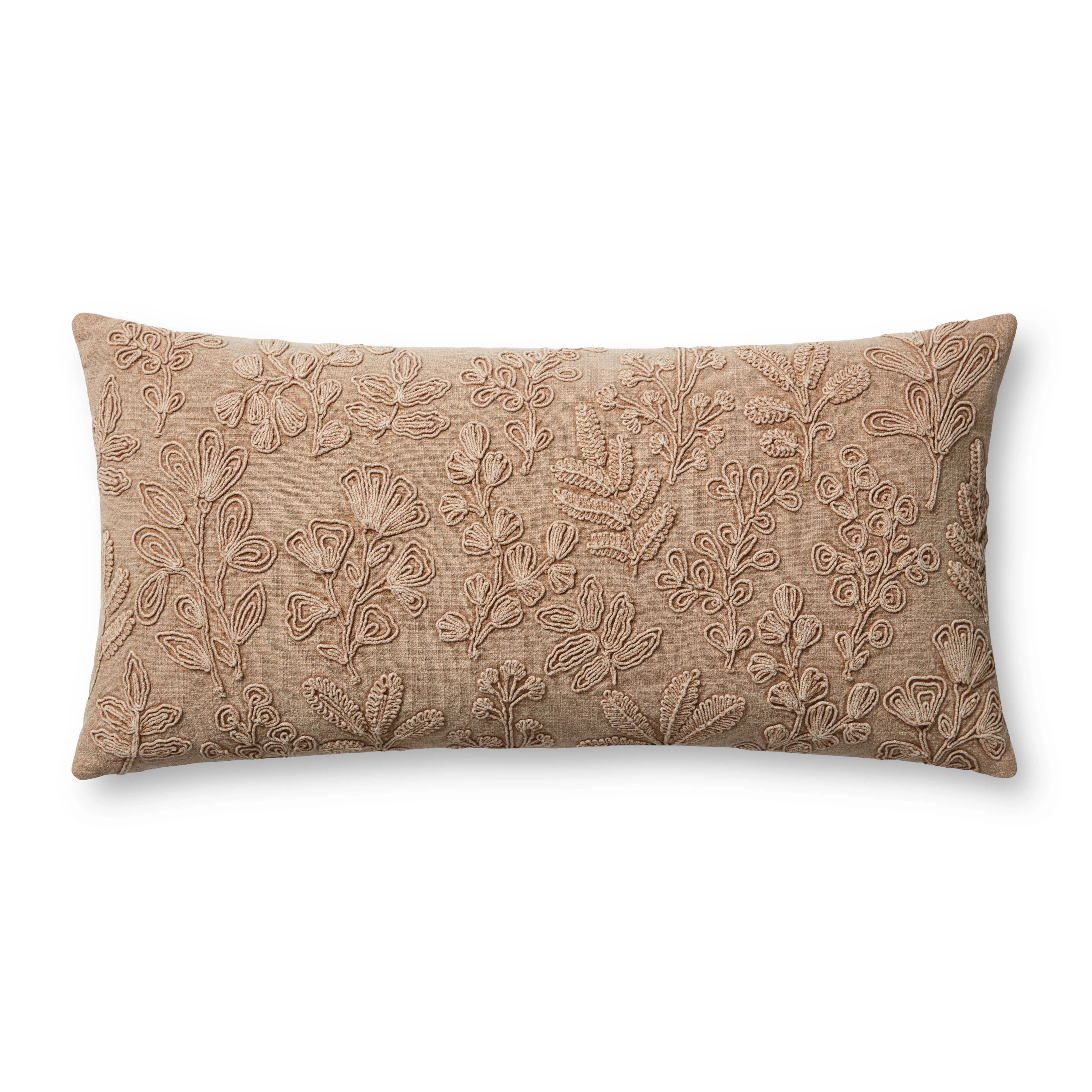 Magnolia Home by Joanna Gaines x Loloi Louise Natural Pillow | Eco Chic Home