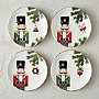 Nutcracker Side Plates, Set of Four | Frontgate | Frontgate