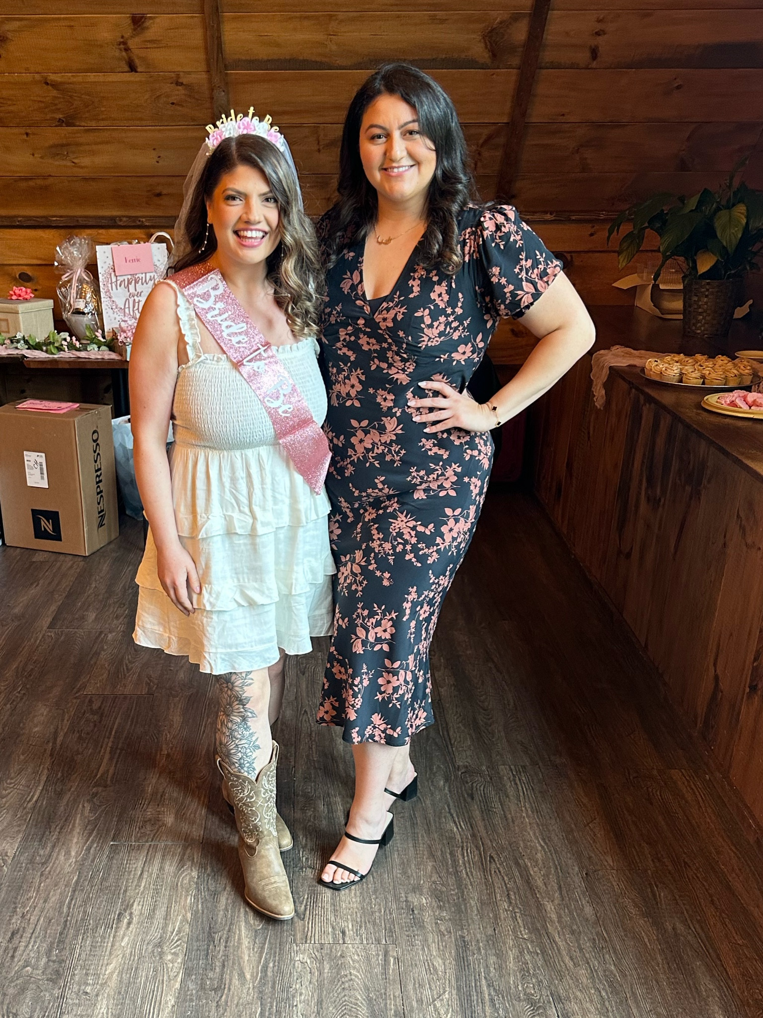 The perfect dress for a bridal shower and super affordable! Fits my curves so nicely   #weddingseason #showerdress 

#LTKShoeCrush #LTKPlusSize #LTKStyleTip