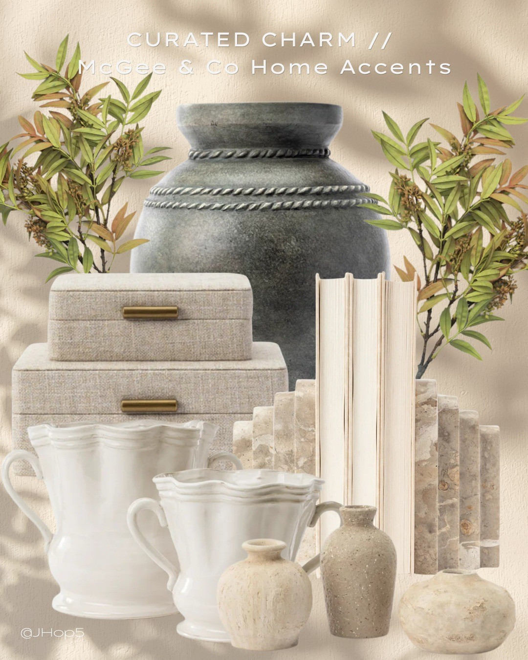 Elevate your home styling with these gorgeous premium accents from McGee & Co. This collection brings the perfect blend of texture and timeless design to any shelf or mantel setup.#homedecor #interiorstyling #mcgeeandco #shelfie

#LTKHome #LTKSaleAlert #LTKSeasonal