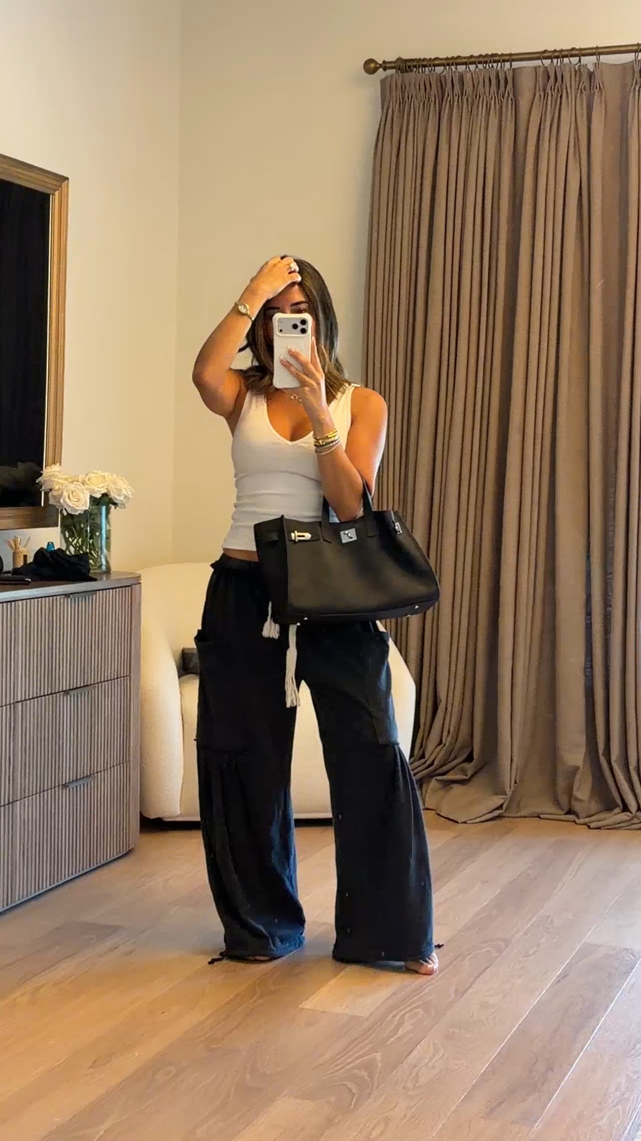 Simple, chic, and effortlessly put together—plus this oversized bag is the perfect finishing touch!

#LTKStyle #BlackAndWhiteOutfit #NeutralStyle #EverydayStyle 

 