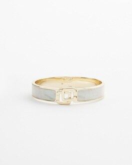 Chico's Click Mother of Pearl Bangle | Chico's