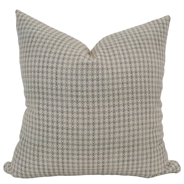 Gentleman's Checkered Plaid Pillow Cover | Hackner Home (US)