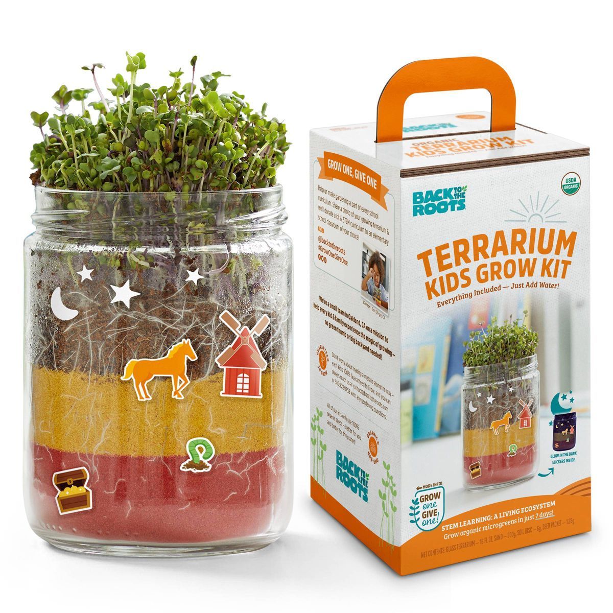 Back to the Roots Organic Terrarium Kids Grow Kit | Target