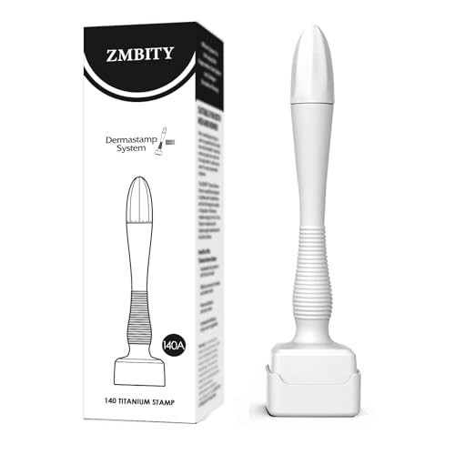 Titanium Microneedles Derma Stamp - Derma Roller Alternative -Microneedle Micro Needle Skin Care Tool - Microneedling Stamp for Men and Women (0.25mm) | Amazon (US)