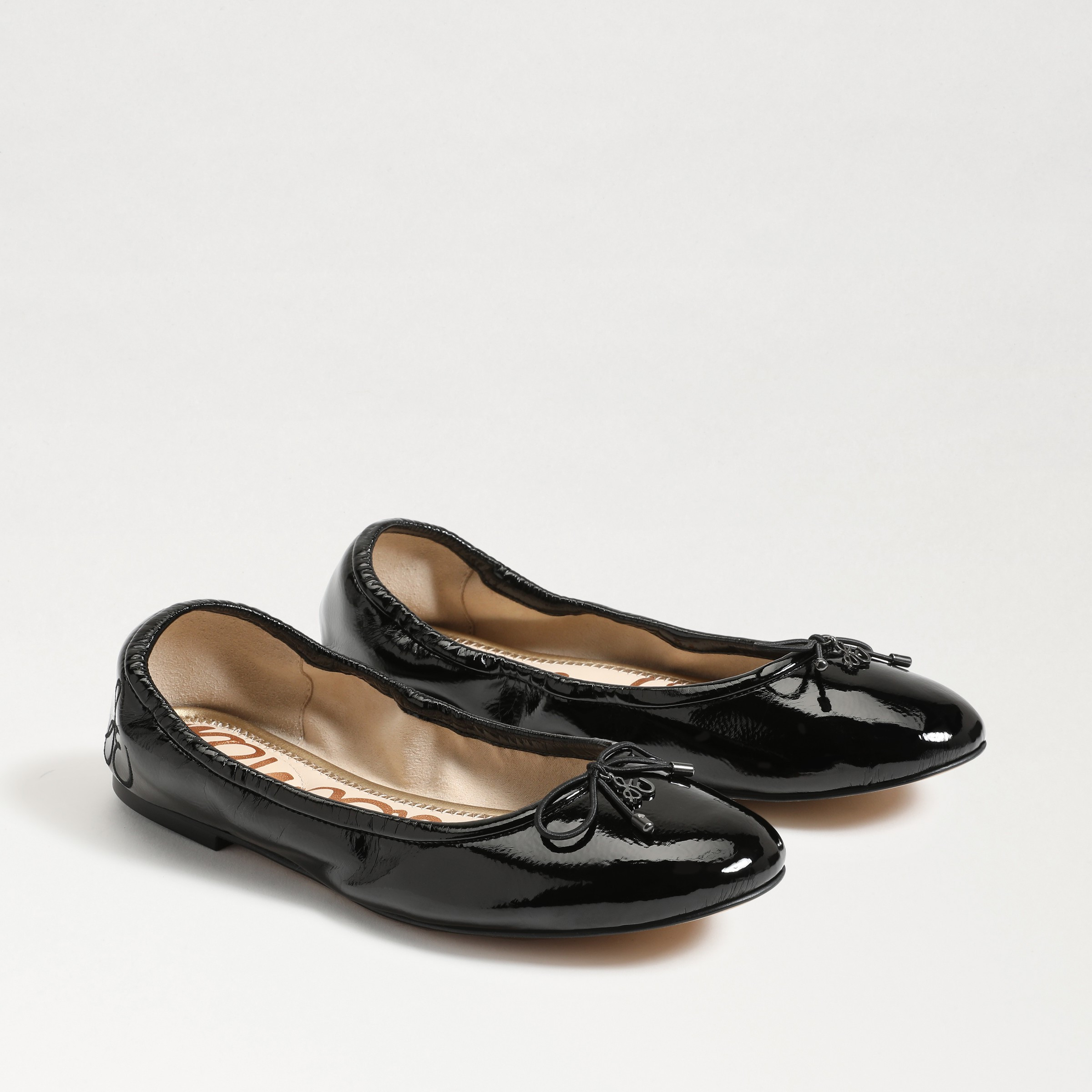 Sam Edelman Felicia Ballet Flat Black Patent 9.5 | Sam Edelman