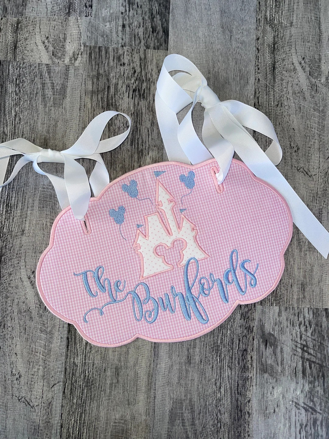 Castle Stroller Tag / Princess Tag / Stroller Tag / Mouse Stroller Tag - Etsy | Etsy (US)