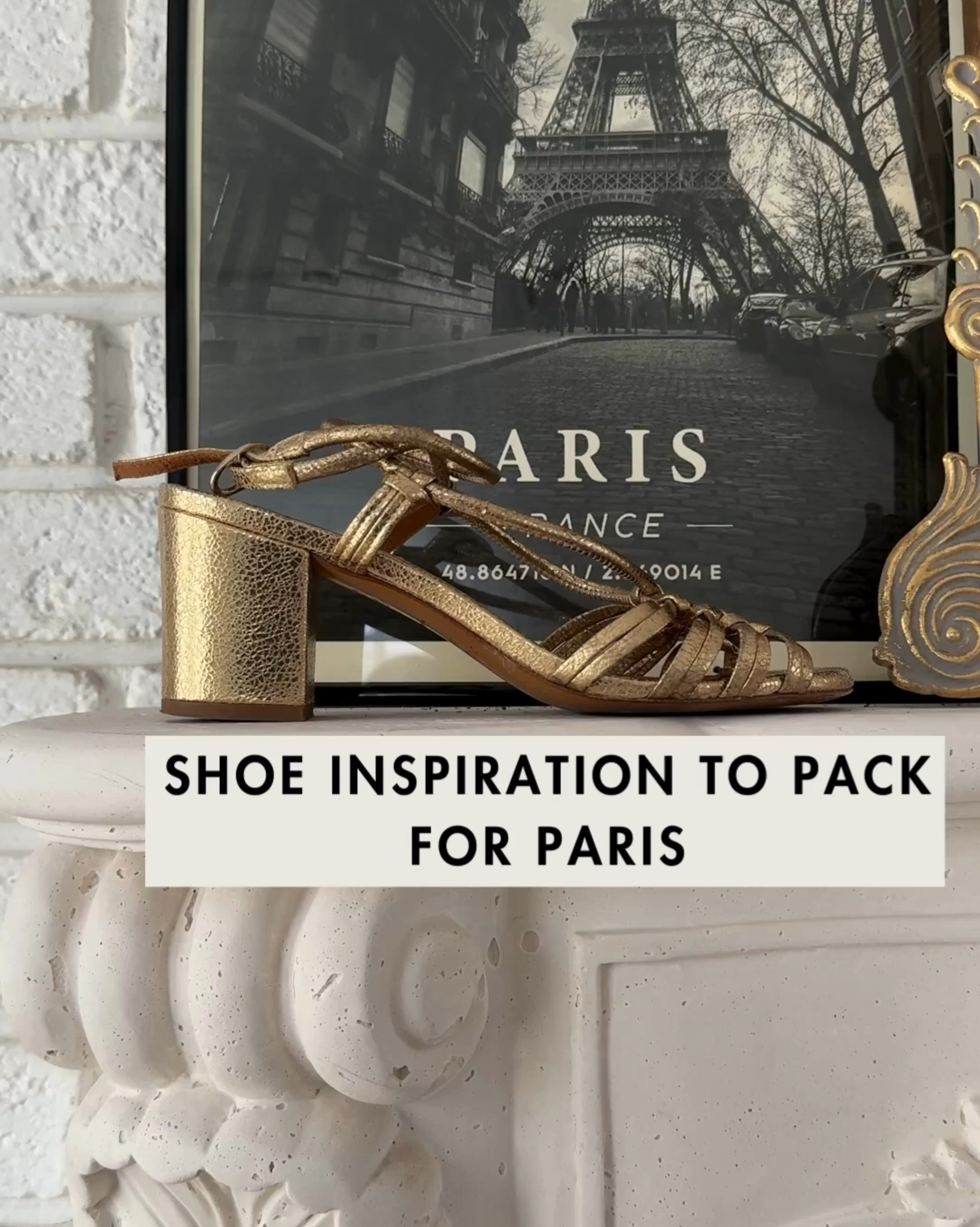 Shoes to Pack For Paris In Spring
Sneakers/Veja, Adidas, Stan Smith
Slingbacks/French Sole, Sam Edelman
Gold Sandals/Sezane Gloria
Black or Brown Sandals
Ballet Flats
Loafers 
Paris Capsule
Travel 
IG Reel 

#LTKtravel #LTKover40 #LTKstyletip