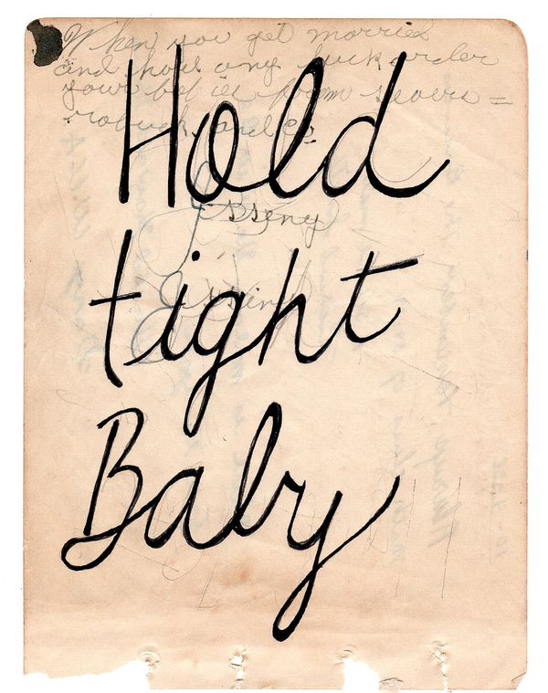 Hold Tight Baby | Artfully Walls