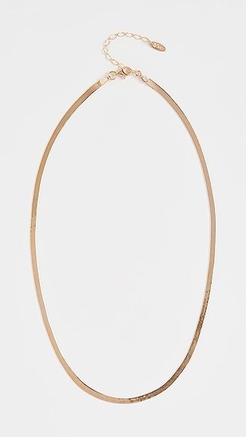 Herringbone Chain Necklace | Shopbop