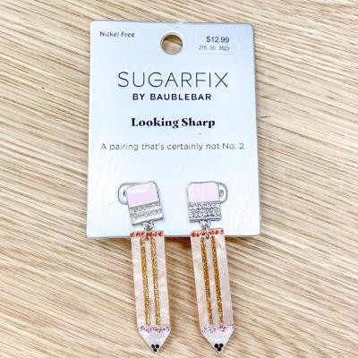 SUGARFIX by BaubleBar Pencil Drop Earrings - Yellow | Target