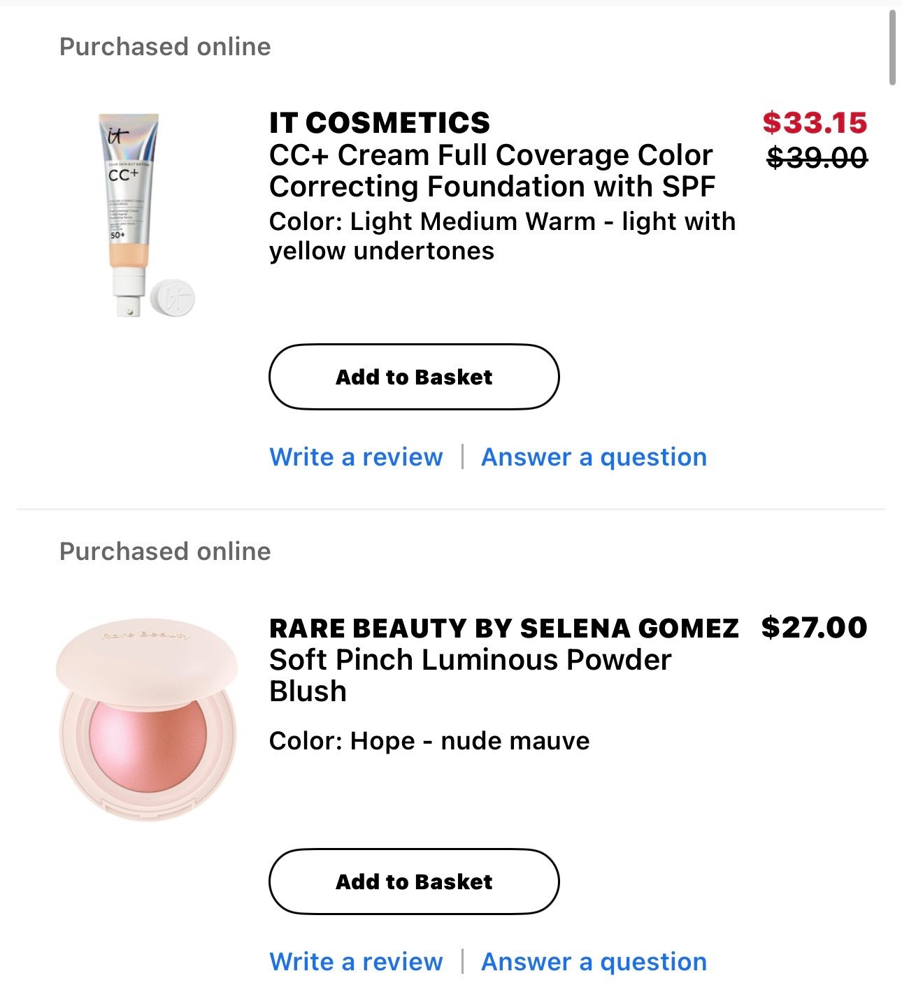 Top picks from the Sephora sale! 
