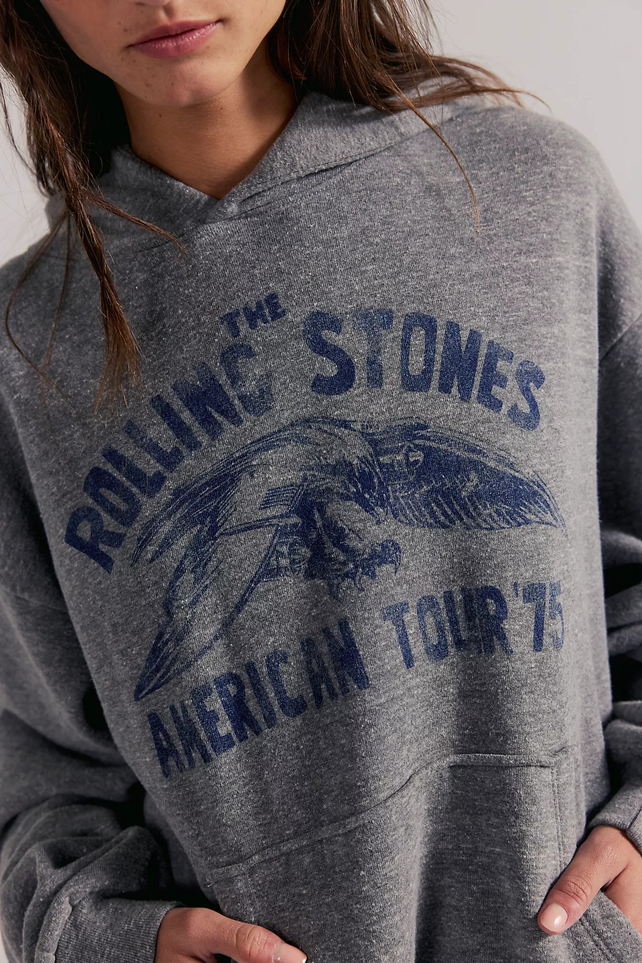 Daydreamer Rolling Stones Eagle Hoodie | Free People (Global - UK&FR Excluded)