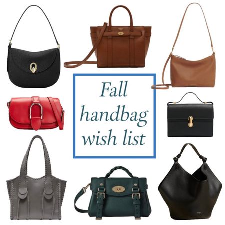 Fall handbag wish list 🍁🍂💕

#LTKstyletip #LTKSeasonal #LTKitbag