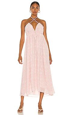 Tularosa Lee Maxi Dress in Dylan Orchid Floral from Revolve.com | Revolve Clothing (Global)