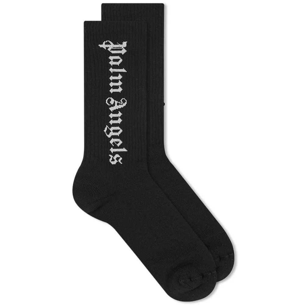 Palm Angels Vertical Logo Sock | End Clothing (US & RoW)