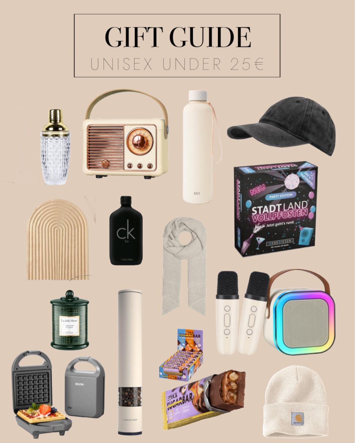 GESCHENKIDEEN ZUM WICHTELN ✨
Geschlechtsneutral & unter 25€ 🥰

#LTKGiftGuide #LTKSeasonal #LTKeurope