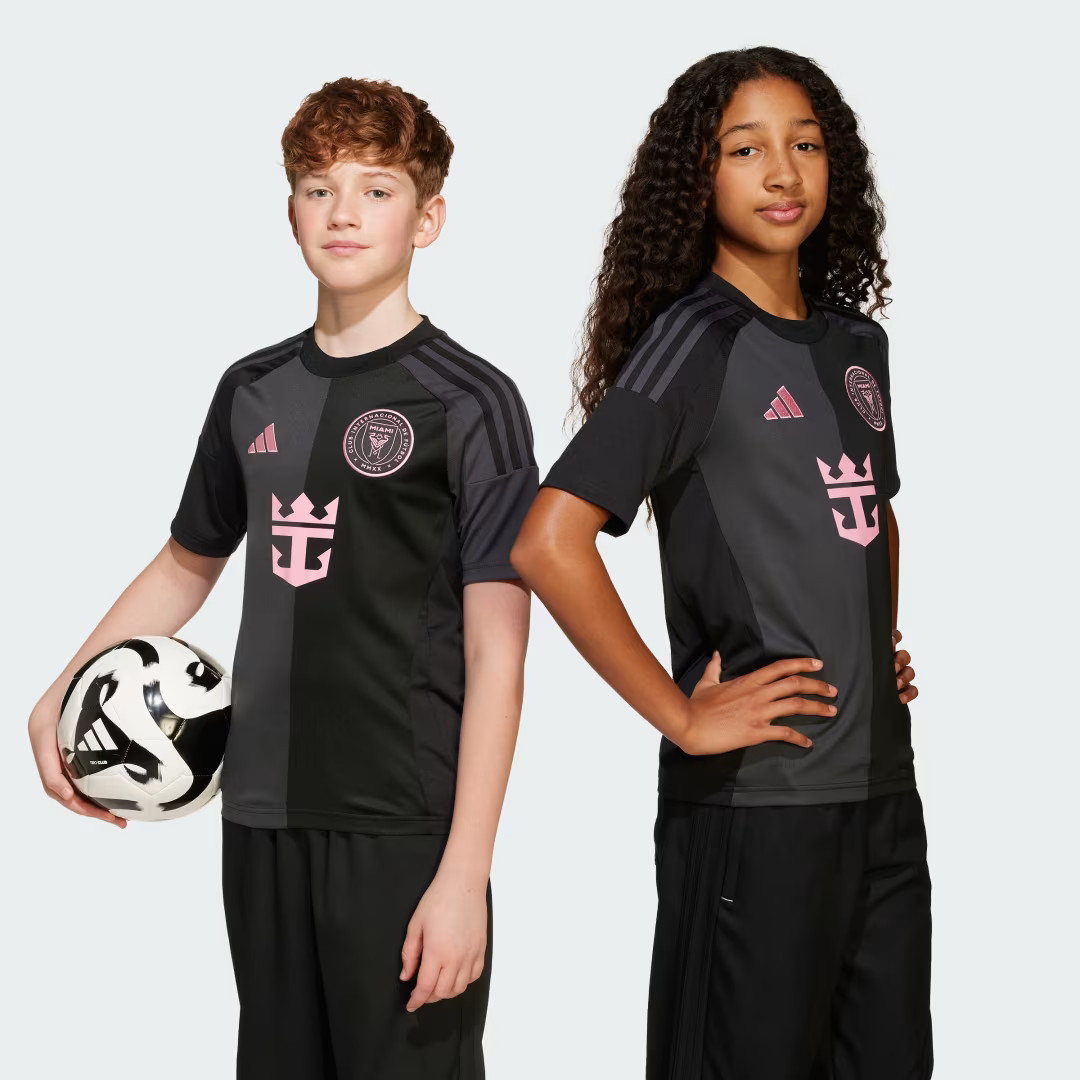 adidas Inter Miami CF 25/26 Messi Away Jersey Kids Black XS Kids | adidas (US)