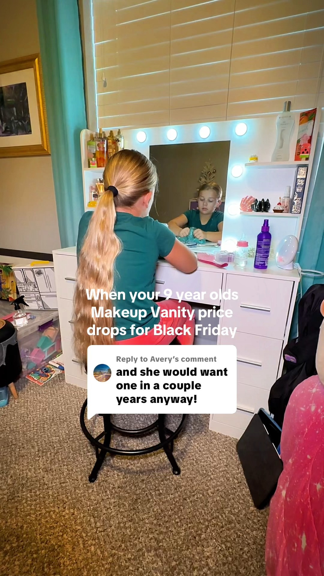 🛍️ If you were waiting for a sign to get this vanity, this is it. The Black Friday price just dropped and it is so worth it ✨ 

 #LTKgrwm #LTKHome #LTKSaleAlert