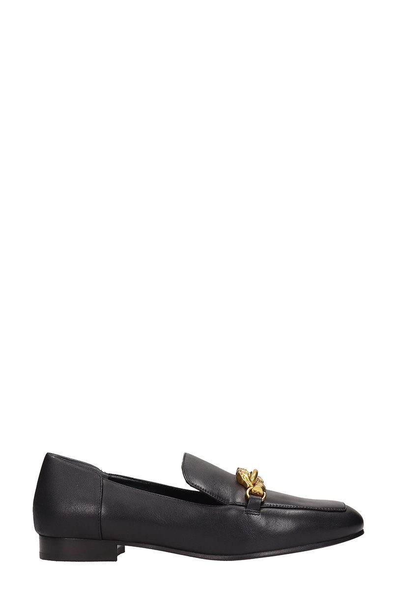 Tory Burch Jessa Black Loafers | Italist.com US