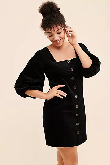 Rolla's Corduroy Button Dress | Anthropologie (US)