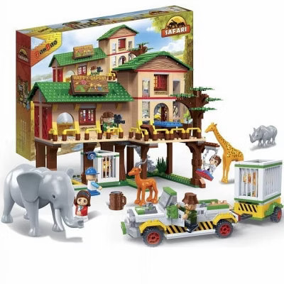 BanBao Safari Ranch Building Kit STEM Toy (829PCS) | Target