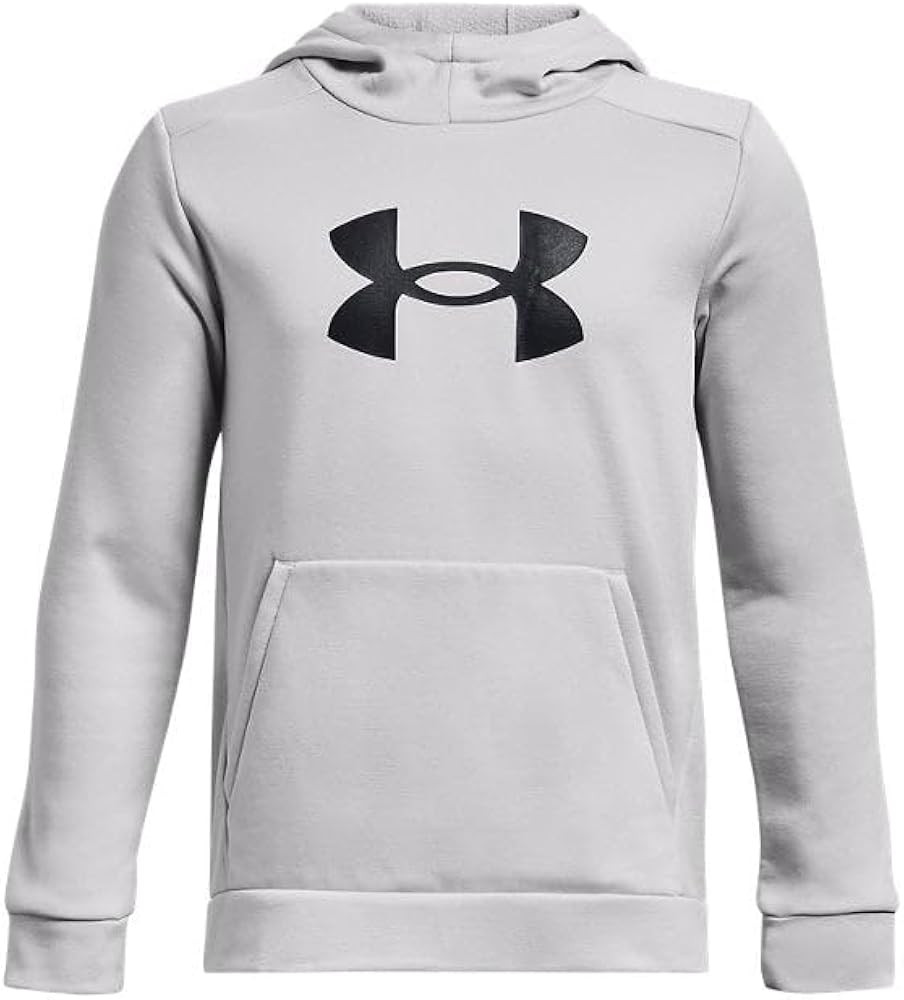 Under Armour Boys' Armour Fleece Big Logo Hoodie | Amazon (US)