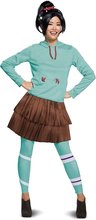 Disguise Wreck It Ralph 2 Deluxe Vanellope Women's Costume | Amazon (US)