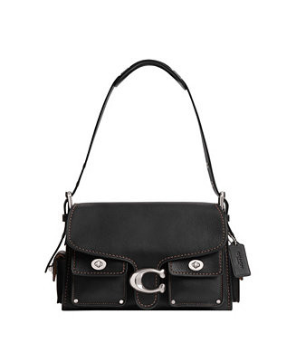 Cargo Turnlock Soft Tabby Leather Shoulder Bag | Macy's