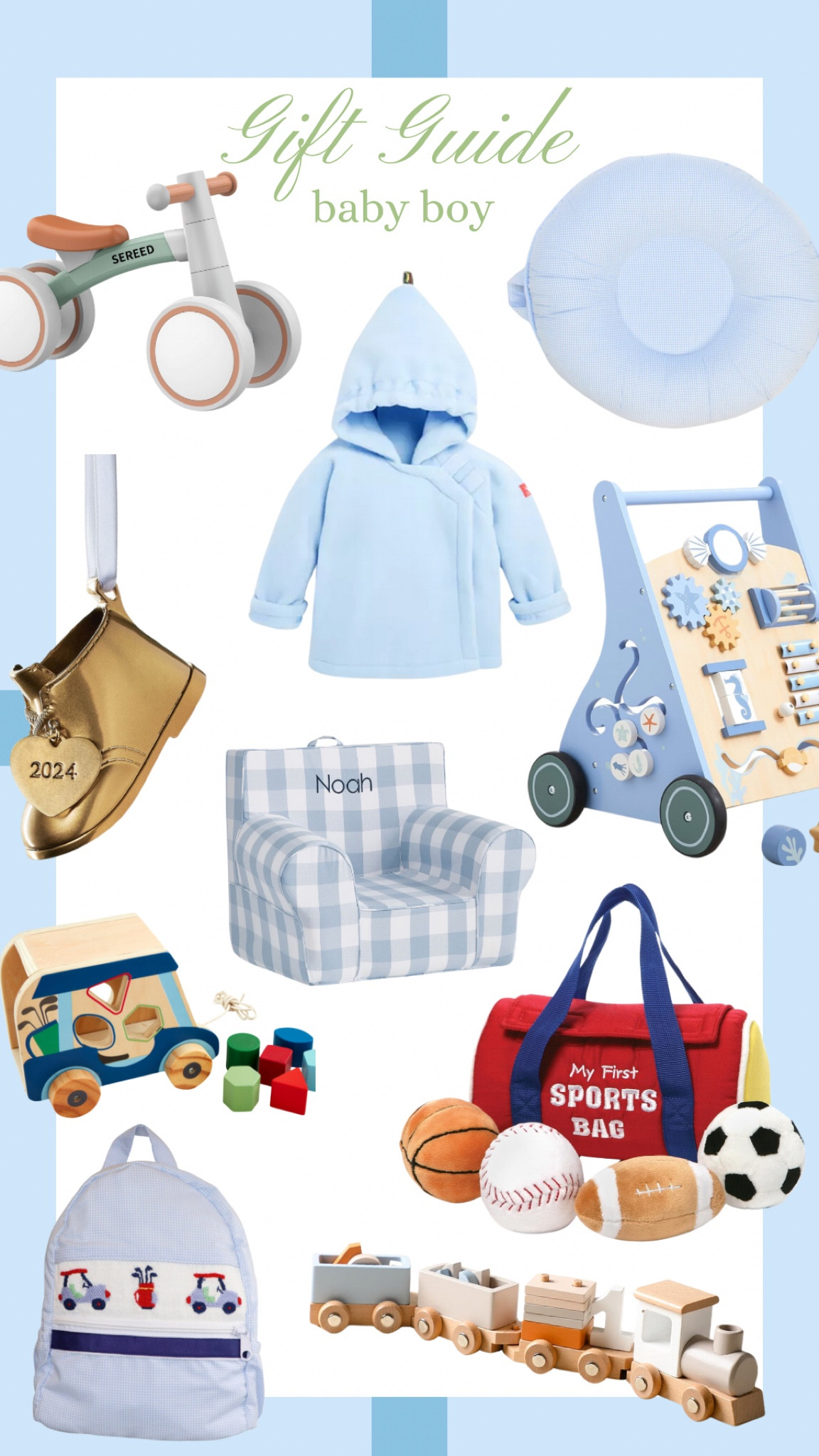 Baby boy gift guide 

#LTKGiftGuide #LTKHoliday #LTKBaby