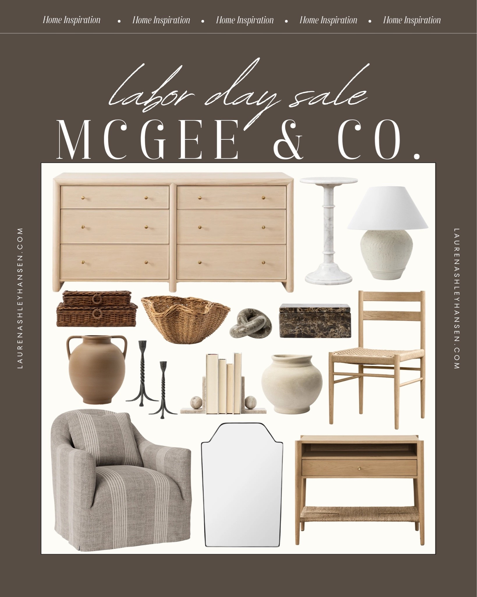 The McGee & Co. Labor Day sale event is live! Save up to 30% off across their site on so many beautiful pieces. Furniture, decor, lighting, and more!

#LTKHome #LTKSaleAlert