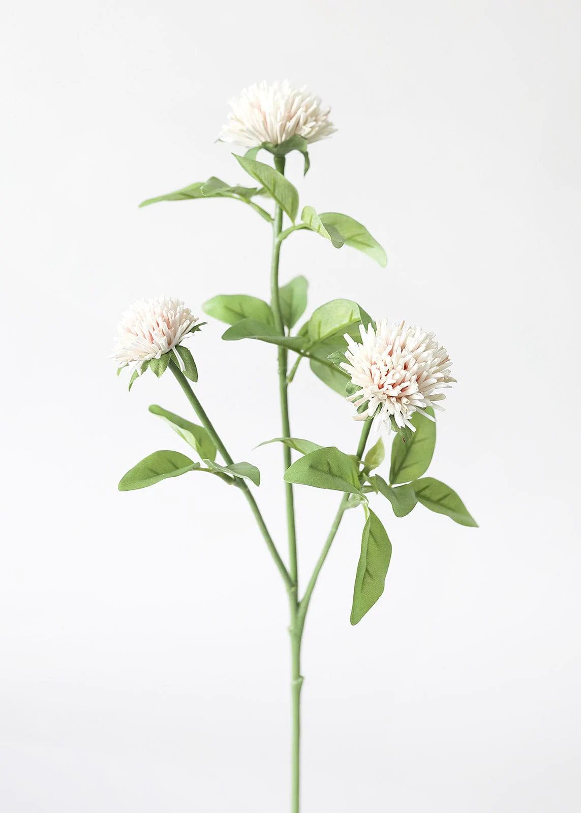 Cream Blush Clover Flower Spray | Fake Wildflowers | Afloral.com | Afloral