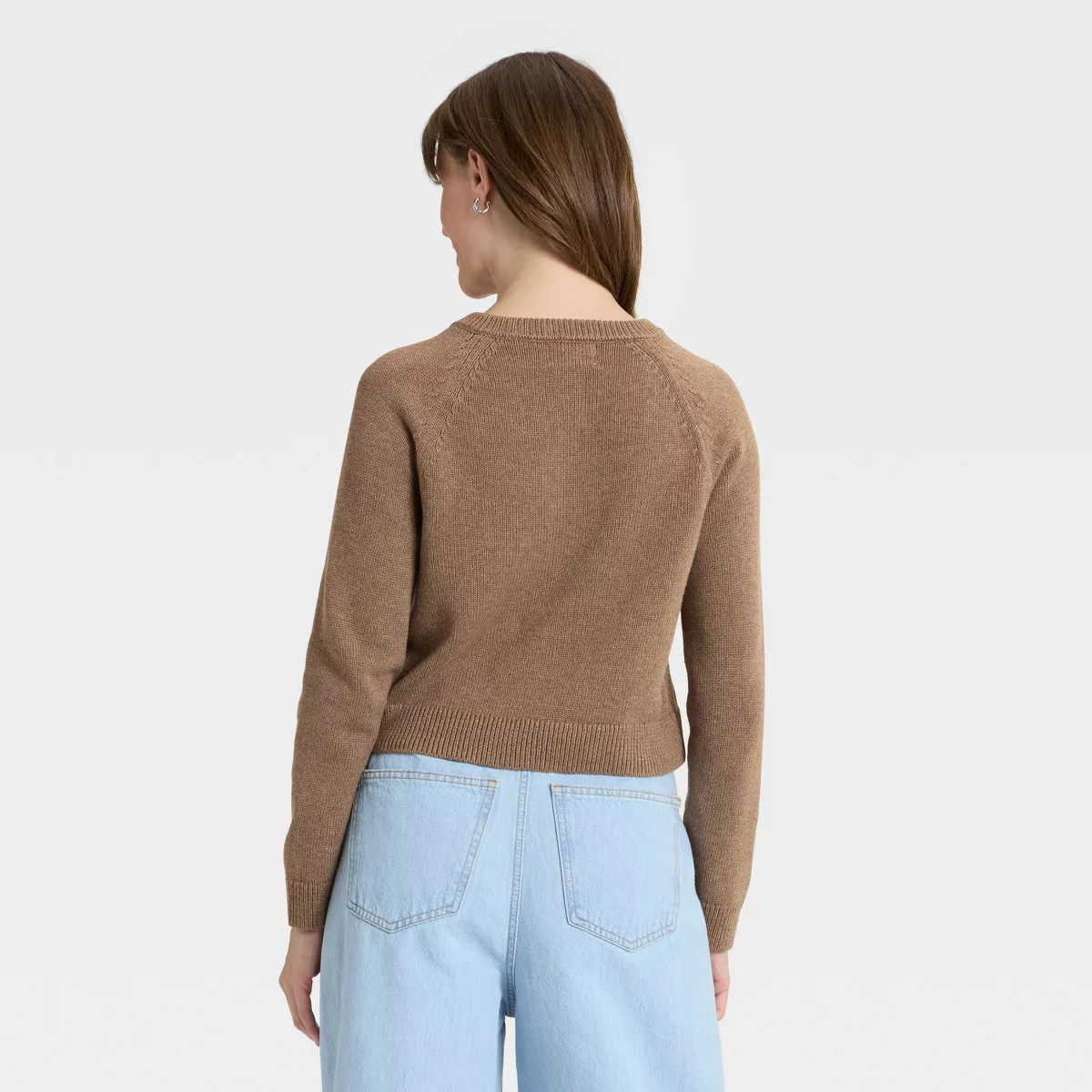 Women's Button-Down Cardigan - Universal Thread™ Brown M | Target