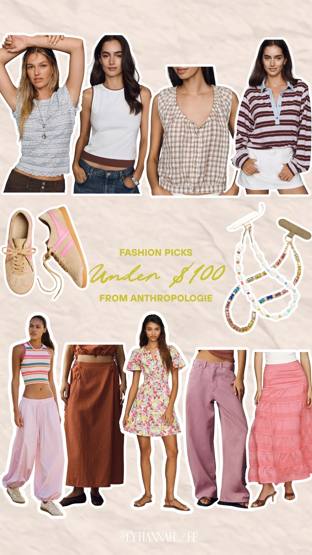 Anthropologie fashion & accessories under $100 😍✨💌
women’s fashion, summer outfits, cute tops, jeans, skirts, phone charm, sneakers, under100

#LTKootd #LTKgrwm #LTKdayinmylife