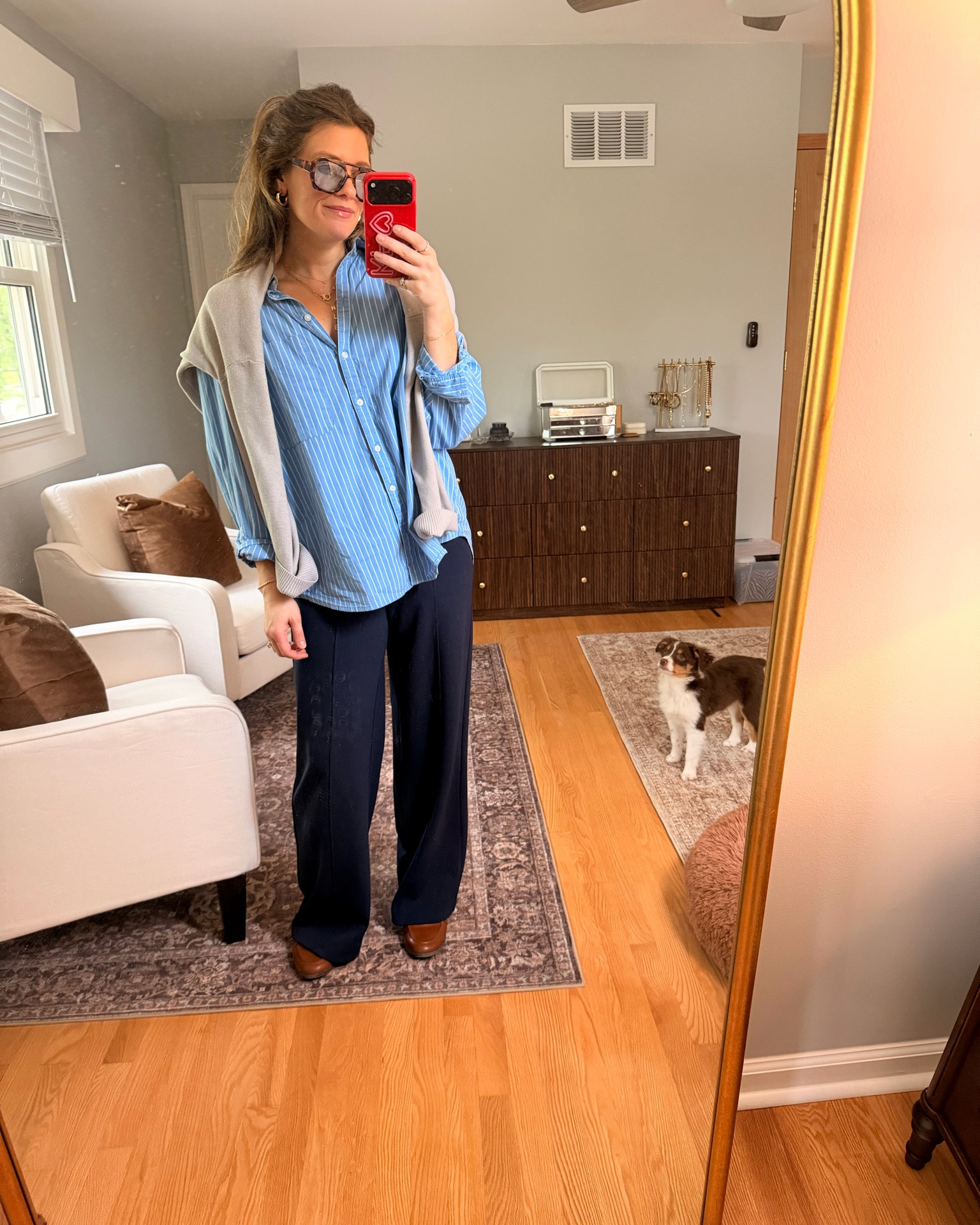 Casual outfit for the office today!

#LTKdayinmylife #LTKWorkwear #LTKootd