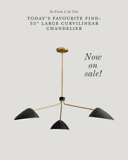 One of my favourite chandeliers is now on sale! Hurry!
-
Mid century modern lighting - mid century chandelier - West Elm - sale lighting 

#LTKsalealert #LTKhome