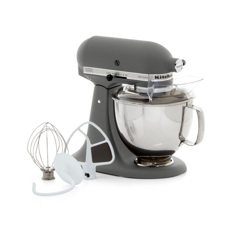 KitchenAid Artisan Series 5-Quart Tilt-Head Imperial Grey Stand Mixer + Reviews | Crate and Barre... | Crate & Barrel